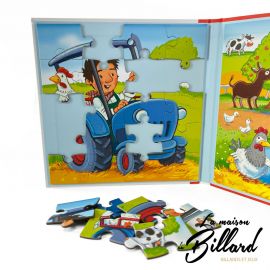 puzzle tracteur enfant