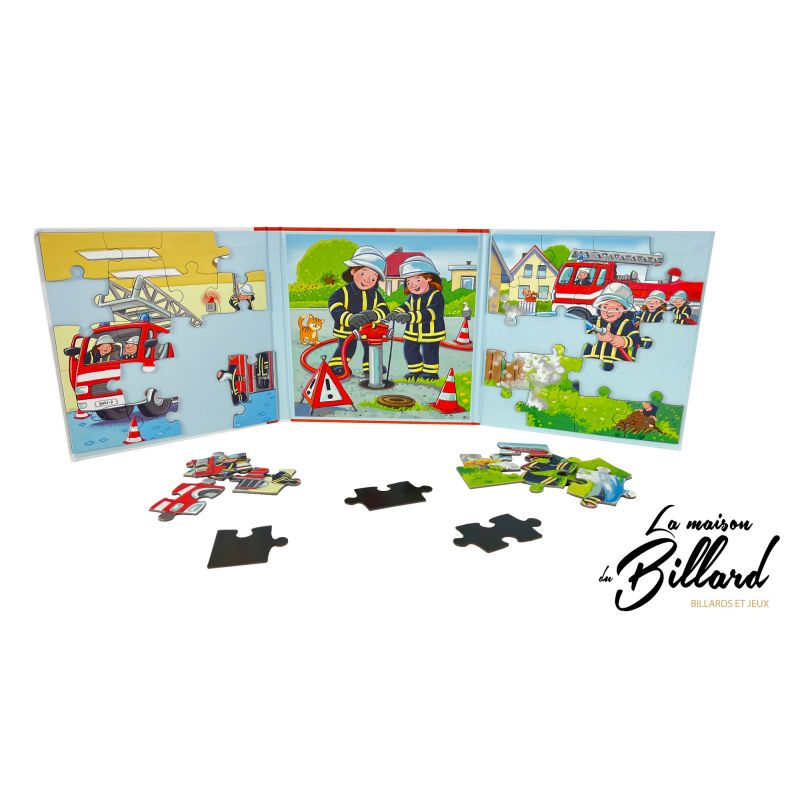 puzzle pompier pour enfants