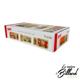 Puzzle Métiers, un superbe jouet en bois pour les enfants dès 2 ans