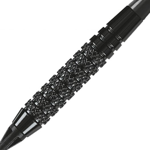 Fléchettes Harrows Black Arrow 16 GK – Pointe Nylon – Lot de 3-2