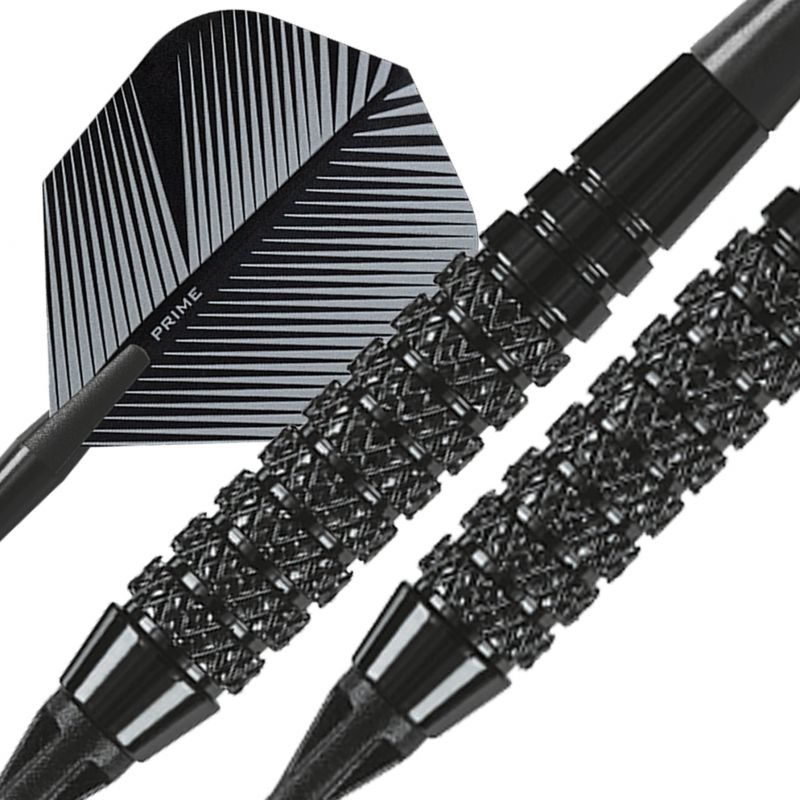 Fléchettes Harrows Black Arrow 18 GK Pointe Nylon
