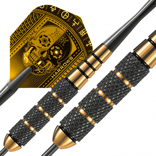 Fléchettes Harrows Voodoo GK 23 g – Pointe Acier – Lot de 3-2