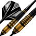 Fléchettes Harrows Vivid Noir 21 g Pointe Acier