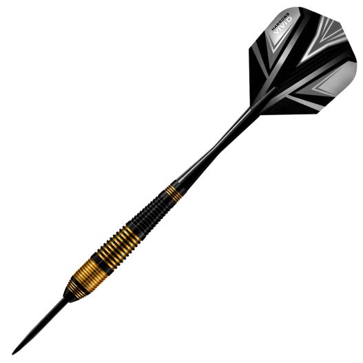 Fléchettes Harrows Vivid Noir 21 g – Pointe Acier – Lot de 3-4