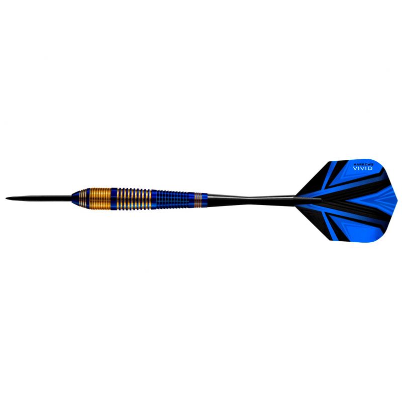 Fléchettes Harrows Vivid Bleu 23 g Pointe Acier