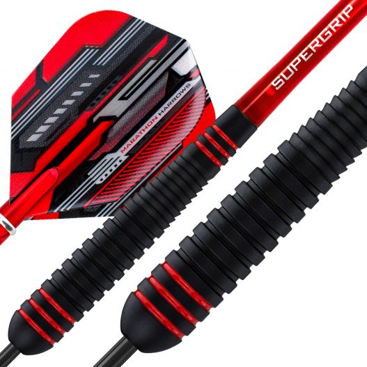 Fléchettes Harrows Ace GR 22 g – Pointe Acier – Lot de 3-3