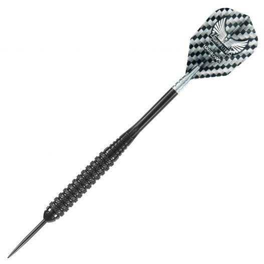 Fléchettes Harrows Black Arrow 20 g – Pointe Acier – Lot de 3-3