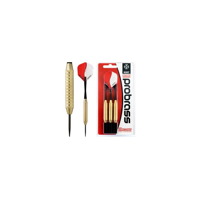 Fléchettes Harrows Pro Brass Light Pointe Acier