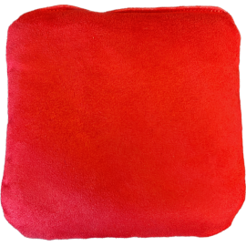 Sac rouge bi-matières pour cornhole grand modèle