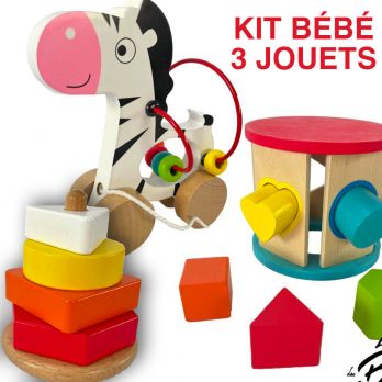 Jouets en bois enfant tous âges avec plus de 200 références