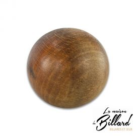 Boule en hêtre 70 mm pour jeu passe boule ou boule à la pente