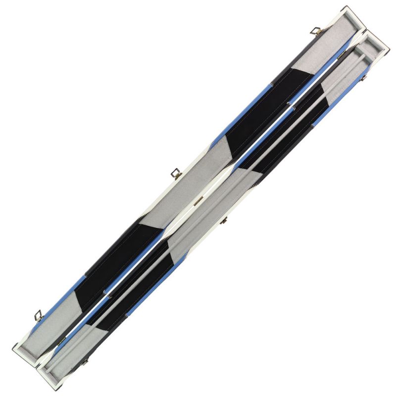 Étui De Rangement Pour Queue De Billard 1/2 – Tissu Cationique Robuste, 85 Cm – Bandoulière Réglable, Poches Multiples