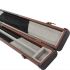 Étui de Queue de Billard 3/4 en Simili Cuir Marron - Lord Cue