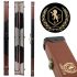Étui de Queue de Billard 3/4 en Simili Cuir Marron - Lord Cue