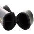 Tube rangement queue de billard 1/2 en cuir Marron et noir