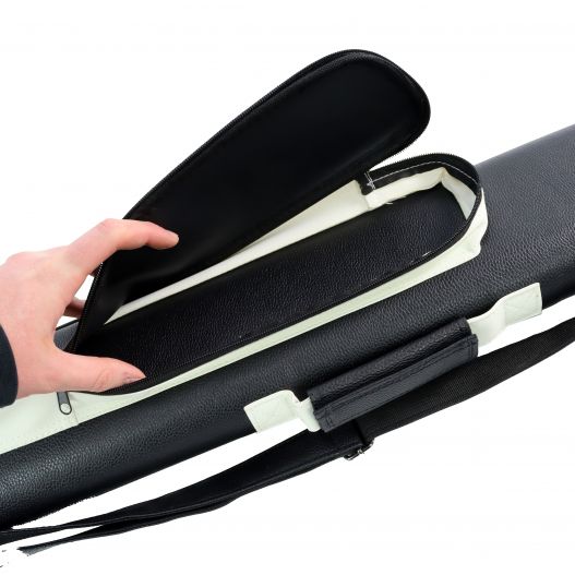 Sac de transport pour queue de billard 1/2 en tissu Oxford portable à 7  trous - Sac de transport pour canne de billard - Léger et souple :  : Sports et Plein air