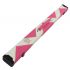 Boitier simili cuir Rose et Blanc pour queue de billard 1/2