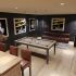 Billard dans une cave