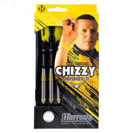 Fléchettes Harrows Chizzy Brass pointe acier 22GR