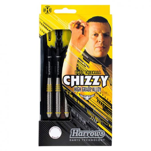 Fléchettes Harrows Chizzy Brass 22 g – Pointe Acier – Lot de 3-4