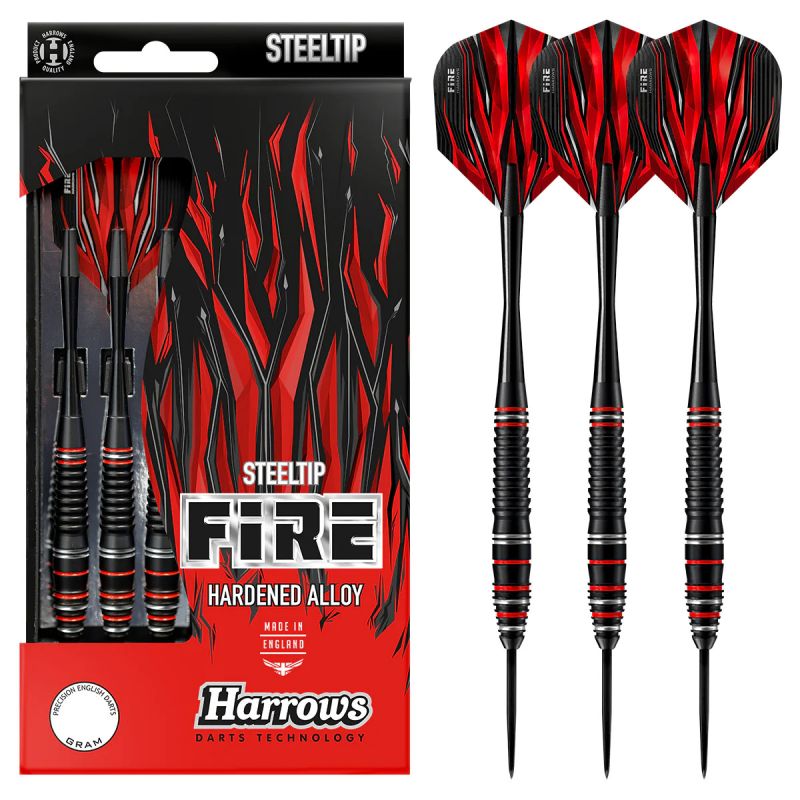 Fléchettes Harrows Fire High Grade Alloy 21 g Acier