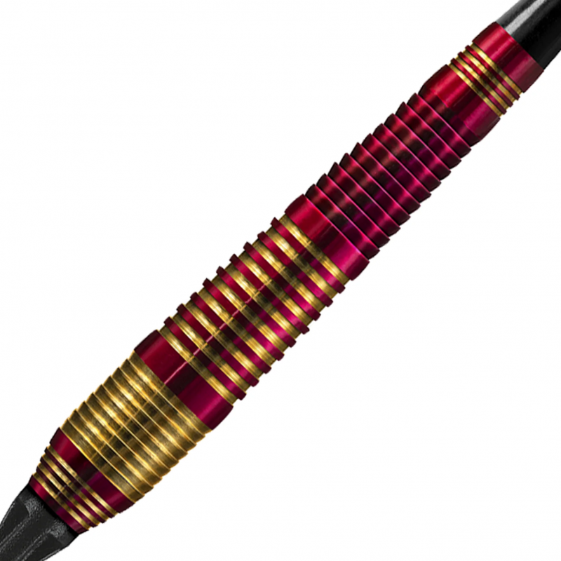 Fléchettes Harrows Vivid 18GR pointe nylon Rouge