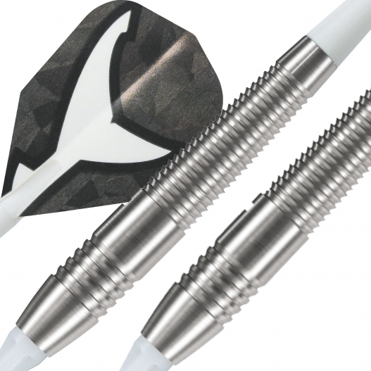 Fléchettes Harrows Silver Shark 18 GR Style A – Pointe Nylon – Lot de 3-2