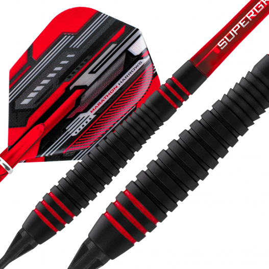 Fléchettes Harrows Ace 18 GR – Pointe Nylon – Lot de 3-2