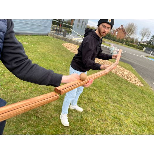 Rampe de coordination jeu en bois