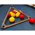 Le Triangle de billard en bois qui serre bien les billes - (Billes 50.8)