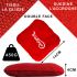 sacs pour cornhole rouge