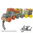 Trains éducatif en bois
