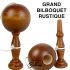 Bilboquet Bois Rustique  20 cm