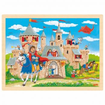 Puzzle chevalier en bois