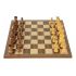 Grand Jeu d’Échecs en bois massif, finition Ébène et Buis