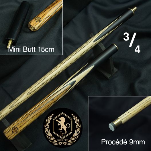 Coffret Lord Cue Zebrano 3/4
