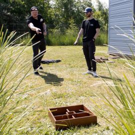 boite a casiers jeux en bois exterieur