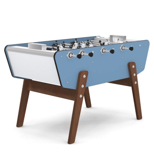 Baby foot extérieur bleue avec monnayeur
