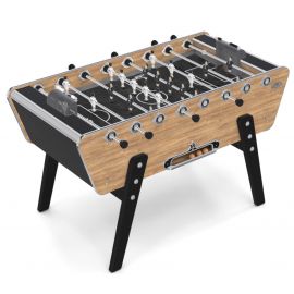 Baby-foot Champion Collector Bi-couleur avec façade effet chêne et côtés noirs, exclusivité La Maison du Billard