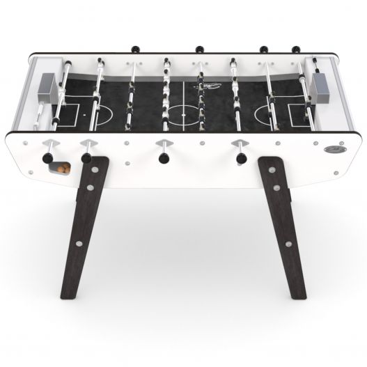 Baby foot design exterieur blanc et noir