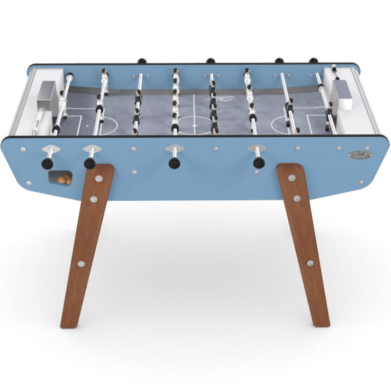 Baby foot outdoor bleue et blanc