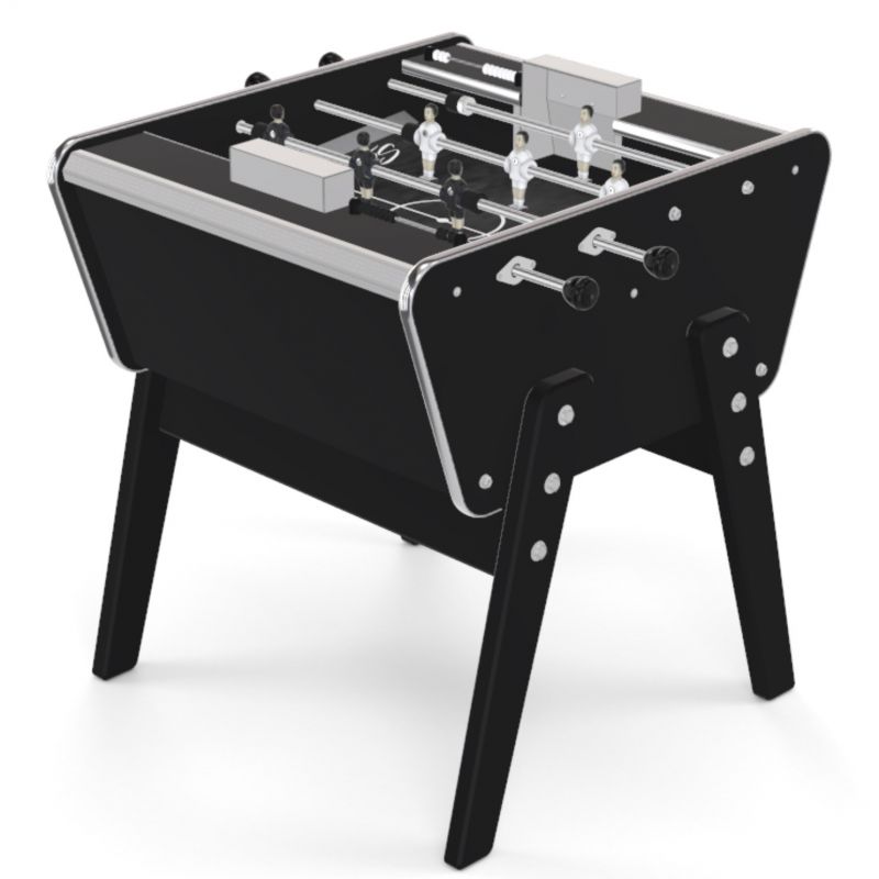 Baby-foot Stella Toi & Moi Noir avec Tapis Noir