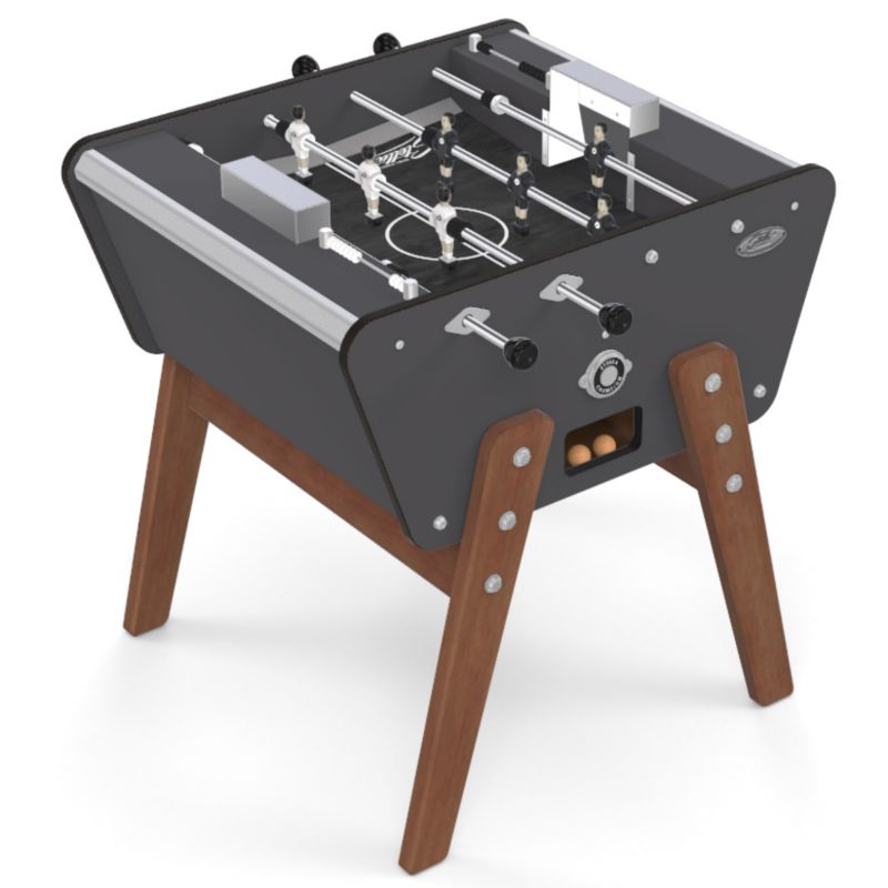 Baby foot duo extérieur gris anthracite