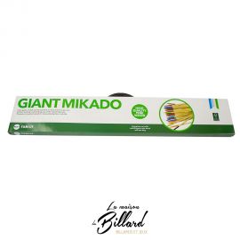 Boîte de jeu Mikado géant en bois de pin, version extérieure – La Maison du Billard