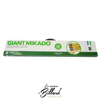 Boîte de jeu Mikado géant en bois de pin, version extérieure – La Maison du Billard