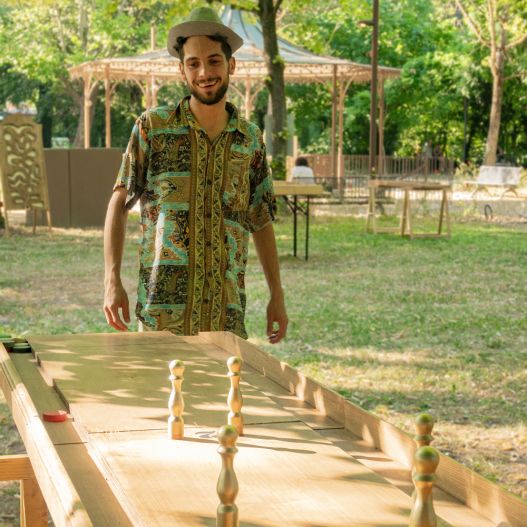 Toque d'or-jeu géant