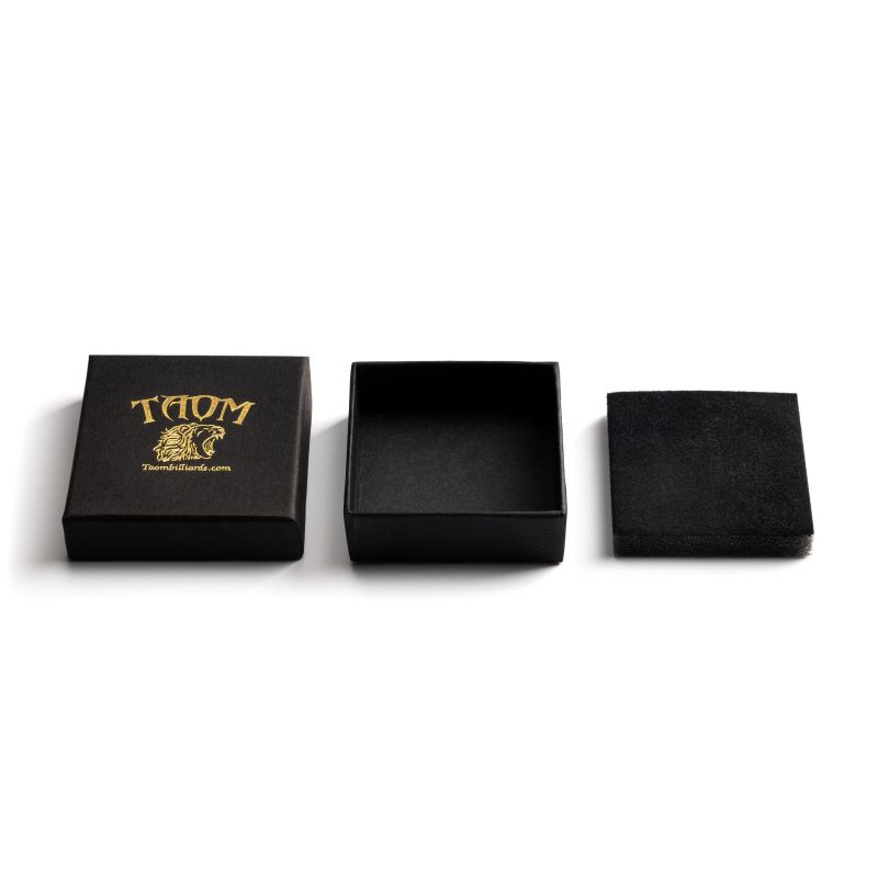 Rangement pour craie et procédé ave protection en mousse pour les accessoires billard de la marque Taom