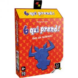 Boîte de 6 qui prend ! version Gigamic avec accroche noire et logo Gigamic en bas à droite