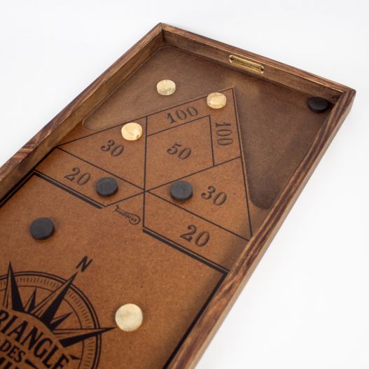 jeu en bois triangle des bermudes
