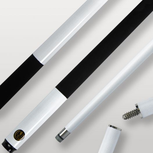 Queue de billard en fibre pour la casse ou le jeu mixte et démontable en 2 parties